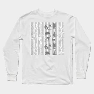 eclectic cats optical illusion Long Sleeve T-Shirt